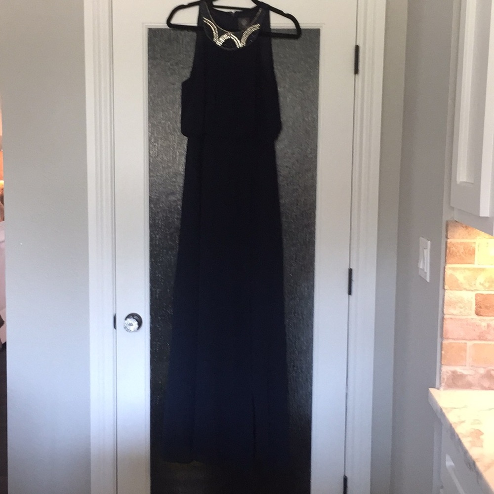 Vince Camuto navy dress worn once